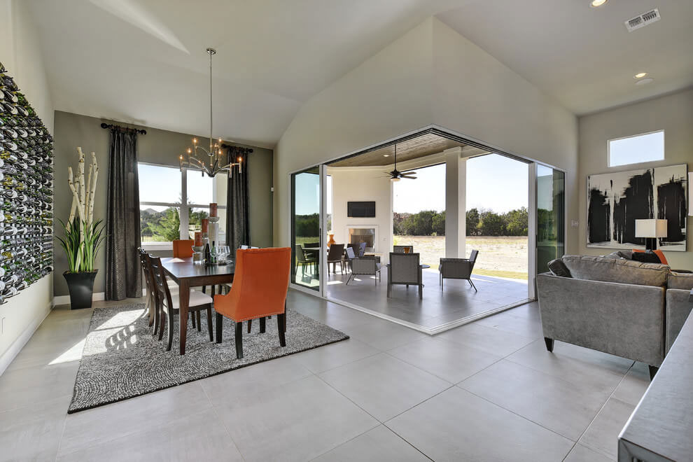 A Playful Contemporary Model Home with Stylish Interiors in Cedar Park by Scott Felder Homes Design Studio (3)