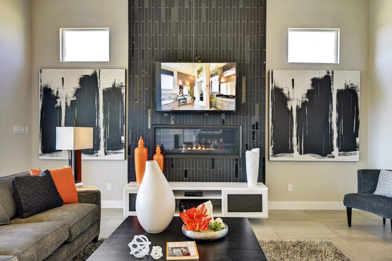 A Playful Contemporary Model Home with Stylish Interiors in Cedar Park by Scott Felder Homes Design Studio (5)