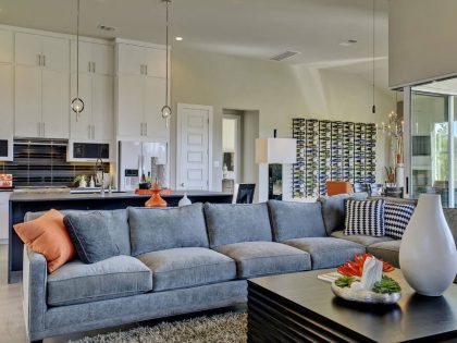 A Playful Contemporary Model Home with Stylish Interiors in Cedar Park by Scott Felder Homes Design Studio (6)