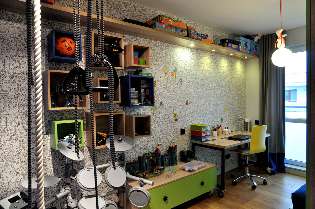A Quirky and Colorful Apartment with Art Deco Style in Elblag, Poland by MSWW Ministerstwo Spraw We Wnetrzach (24)