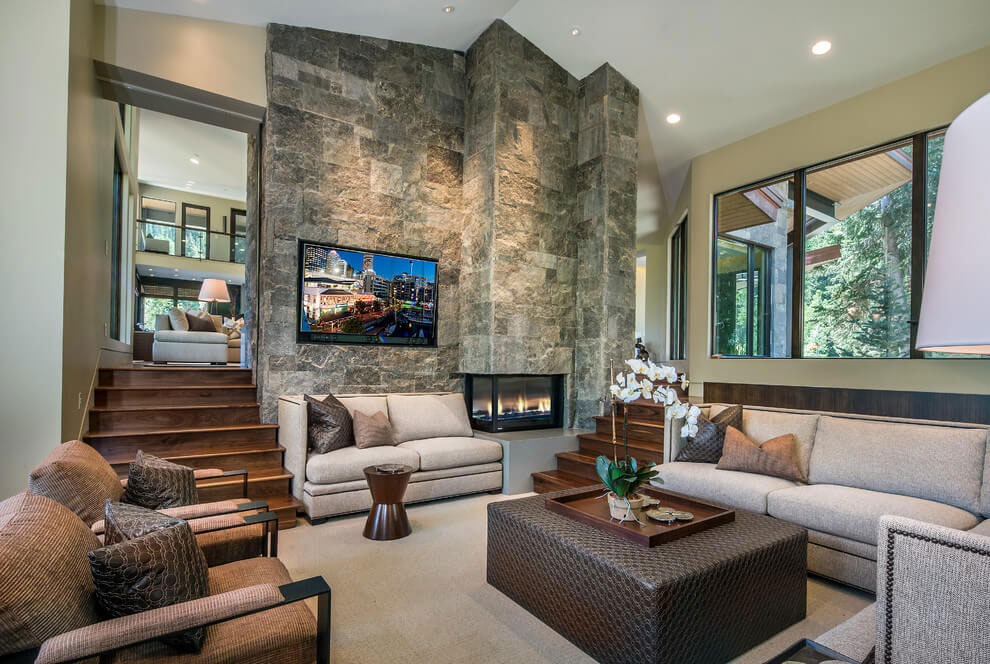 A Remarkable Contemporary Mountain Home in the Woods of Utah by LMK Interior Design (2)