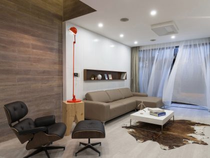 A Row House Transformed into a Bright Home with White Concrete Blocks in Vietnam by LANDMAK ARCHITECTURE (9)