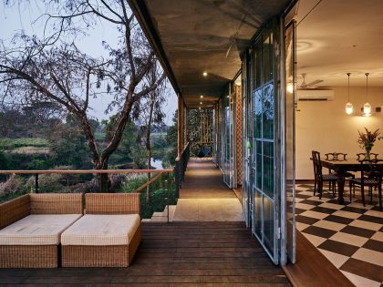 A Rustic Contemporary Home Nestled on Top of a Mountain in Harmony with Nature of Maharashtra by Architecture BRIO (19)