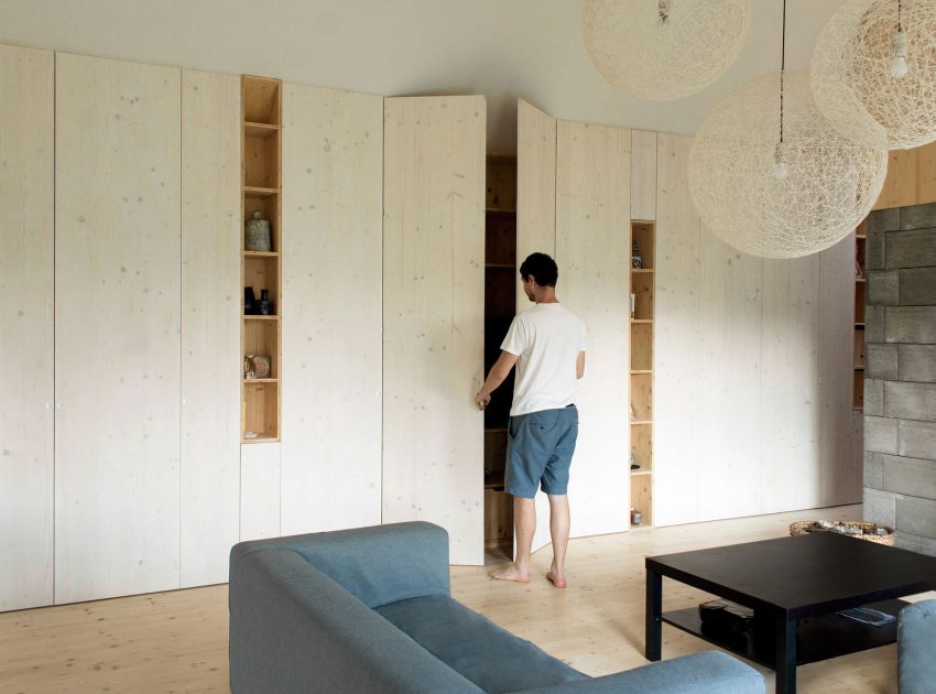 A Rustic Versatile House with Natural Light and Passive Solar Power in Slovakia by Martin Boles Architect (12)