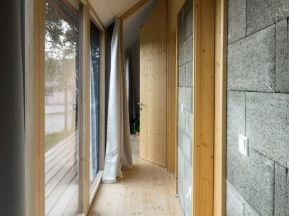 A Rustic Versatile House with Natural Light and Passive Solar Power in Slovakia by Martin Boles Architect (16)