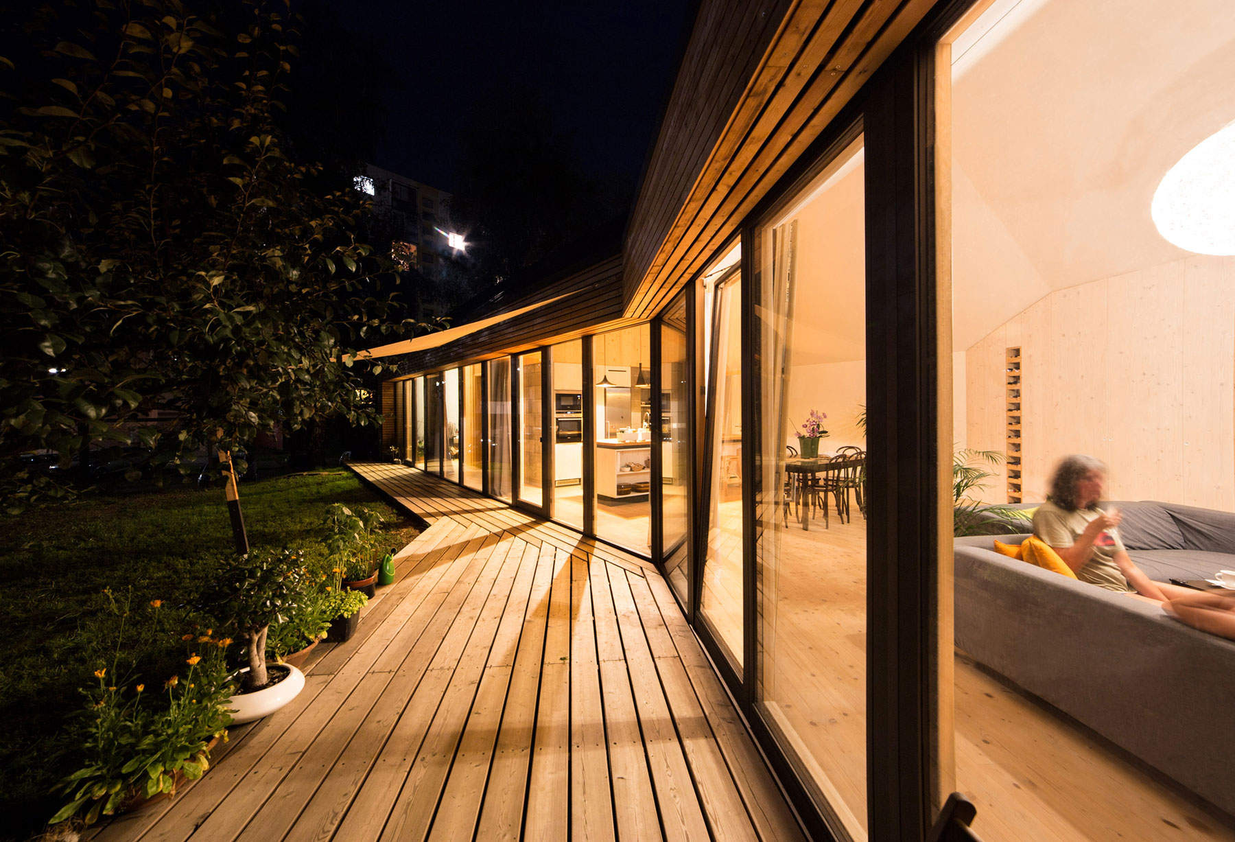 A Rustic Versatile House with Natural Light and Passive Solar Power in Slovakia by Martin Boles Architect (23)