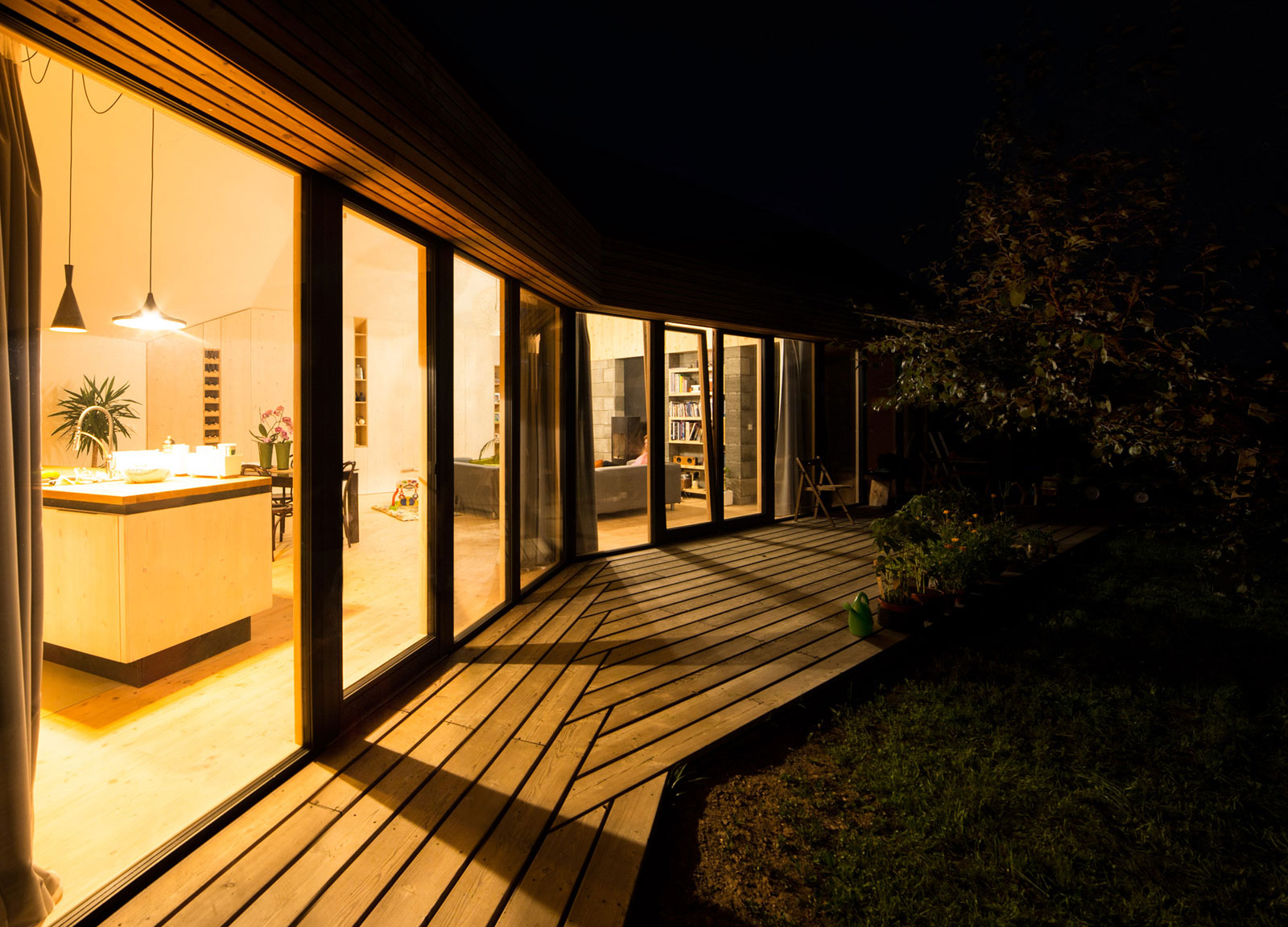 A Rustic Versatile House with Natural Light and Passive Solar Power in Slovakia by Martin Boles Architect (25)