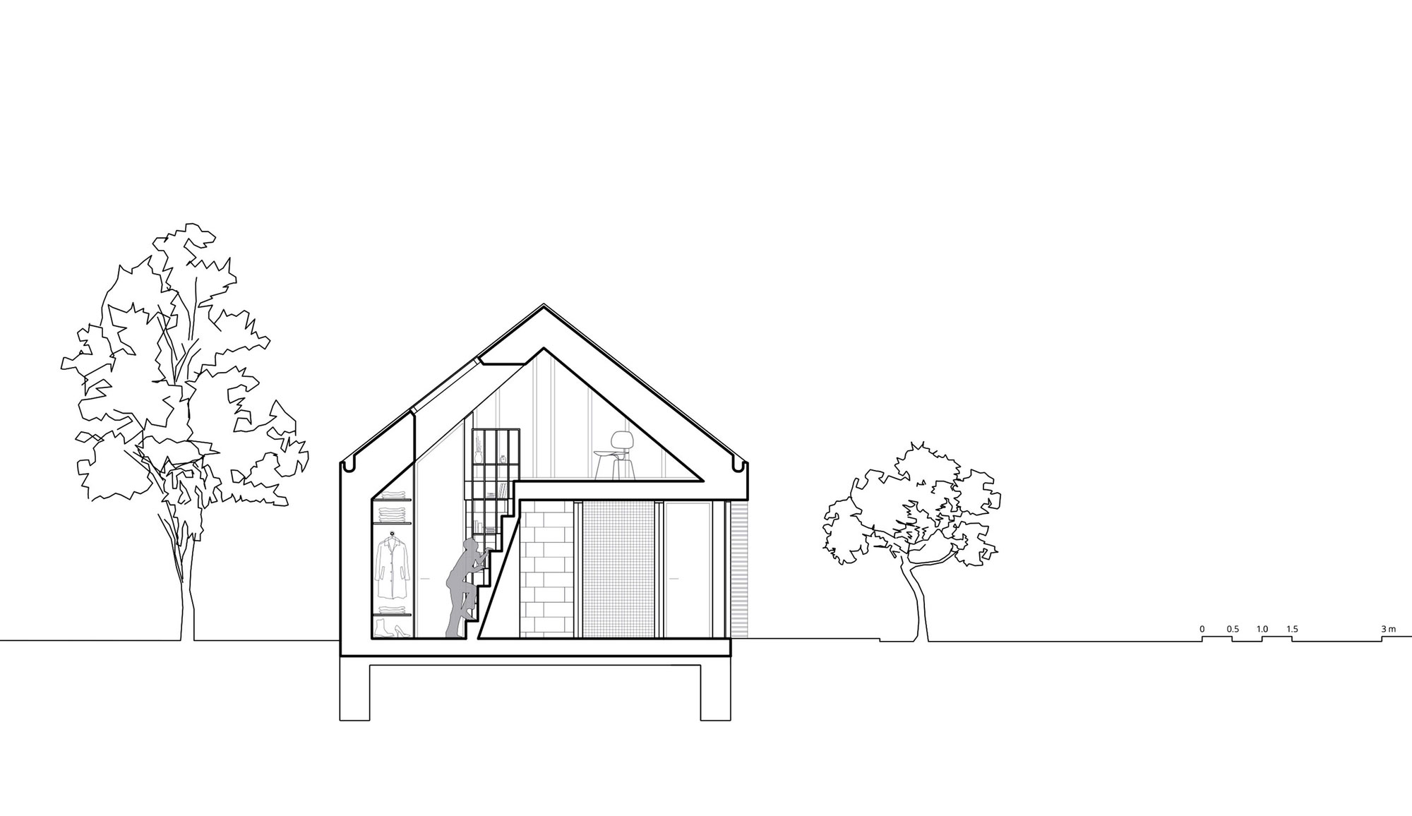 A Rustic Versatile House with Natural Light and Passive Solar Power in Slovakia by Martin Boles Architect (27)