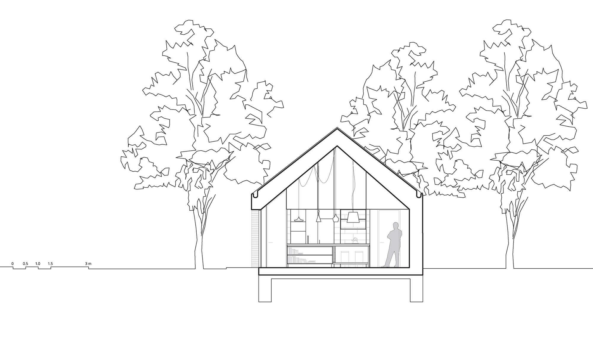 A Rustic Versatile House with Natural Light and Passive Solar Power in Slovakia by Martin Boles Architect (28)