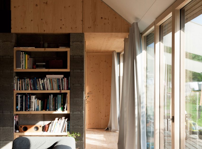 A Rustic Versatile House with Natural Light and Passive Solar Power in Slovakia by Martin Boles Architect (8)