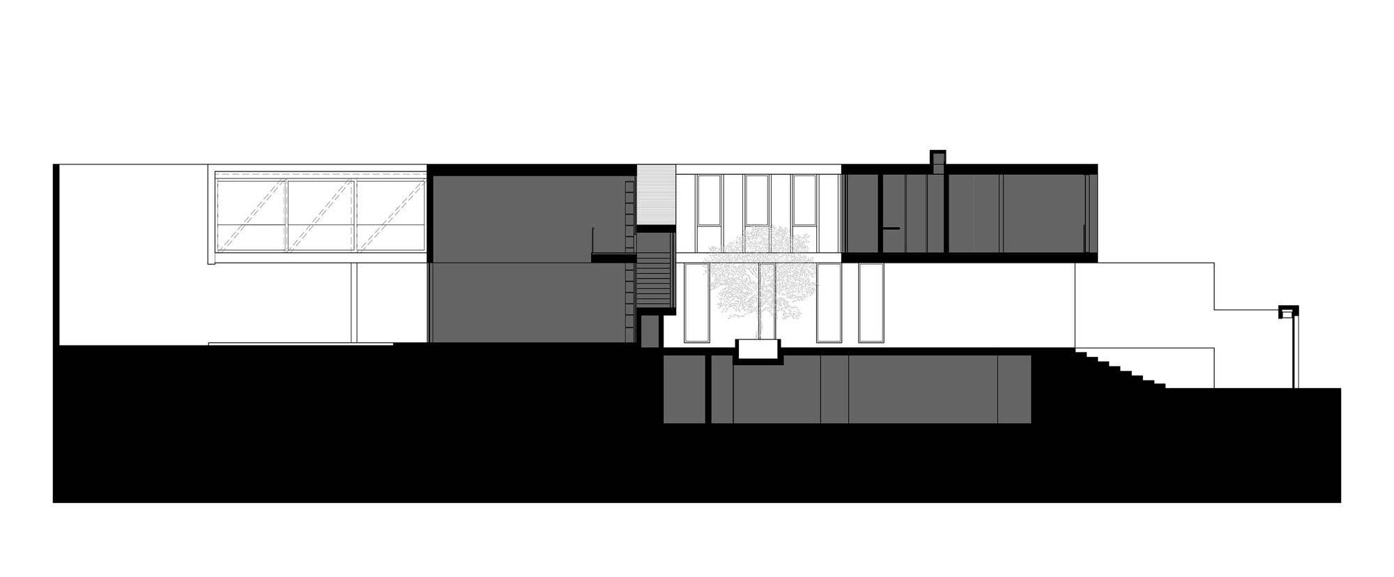 A Sleek Contemporary Home with Glass Walls and Windows in San Isidro by Cynthia Seinfield (20)