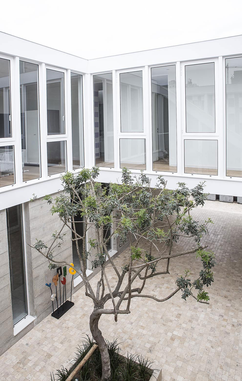A Sleek Contemporary Home with Glass Walls and Windows in San Isidro by Cynthia Seinfield (9)
