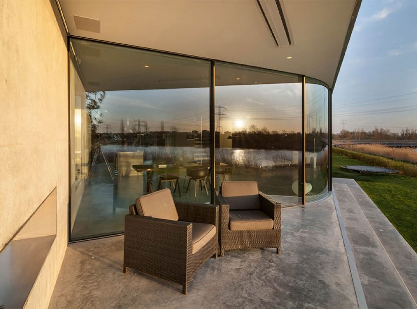 A Sleek and Bright Contemporary Home Surrounded by Water with Spectacular Views in Amsterdam by Studioninedots (13)
