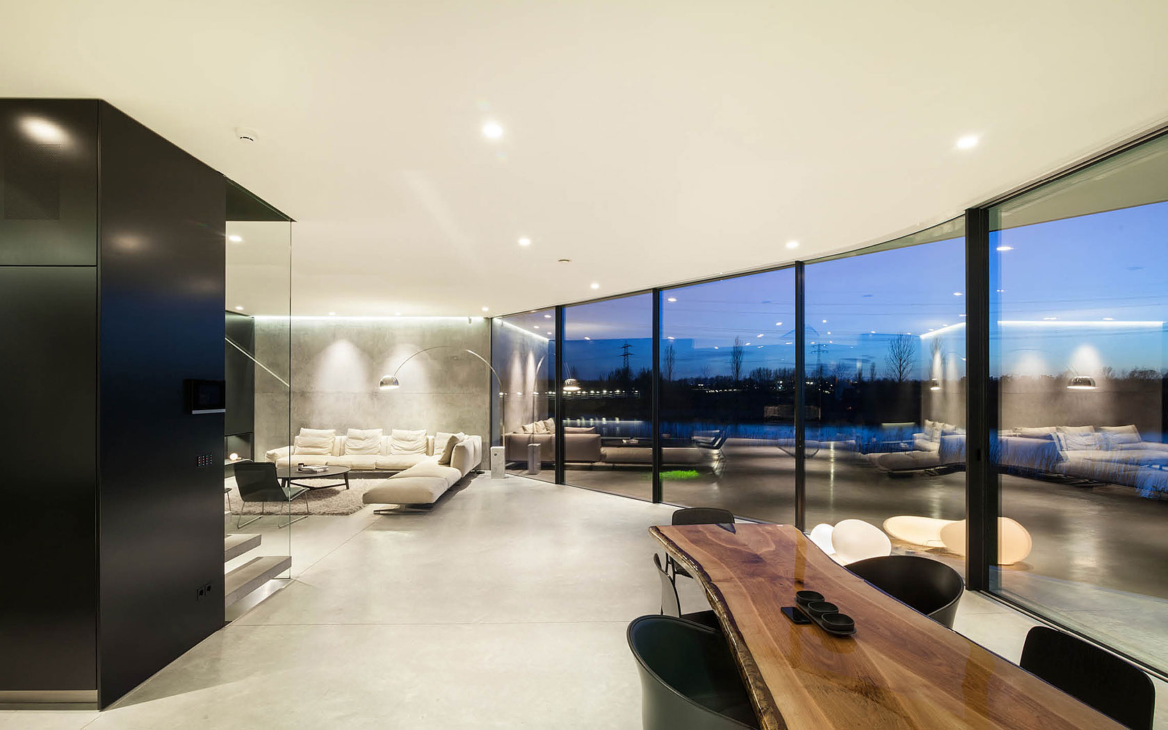 A Sleek and Bright Contemporary Home Surrounded by Water with Spectacular Views in Amsterdam by Studioninedots (14)