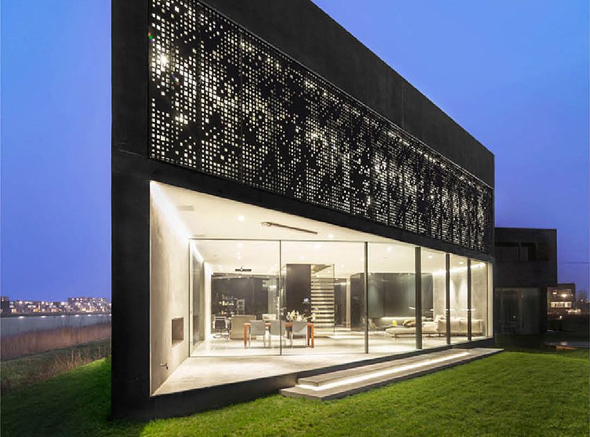 A Sleek and Bright Contemporary Home Surrounded by Water with Spectacular Views in Amsterdam by Studioninedots (17)
