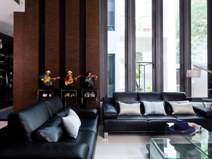 A Sleek and Sophisticated Contemporary Home in Bangkok by Archimontage Design Fields Sophisticated (7)