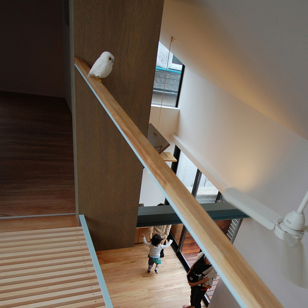 A Small yet Spacious House with Floating Treehouse in Tokyo by Yuki Miyamoto Architect (5)