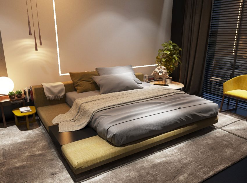 A Sophisticated Apartment with an Elegant Interior Look in Odessa, Ukraine by S&T architects (10)