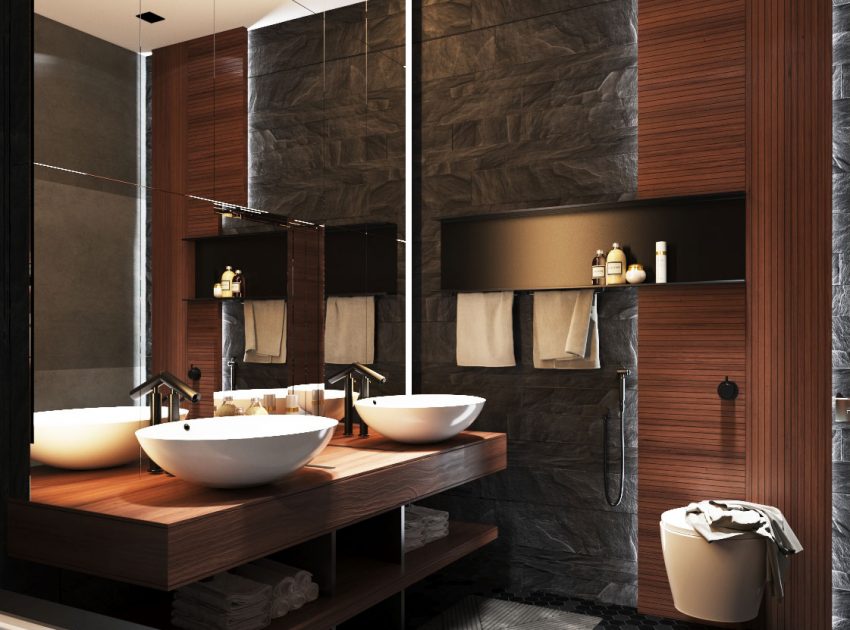 A Sophisticated Apartment with an Elegant Interior Look in Odessa, Ukraine by S&T architects (13)