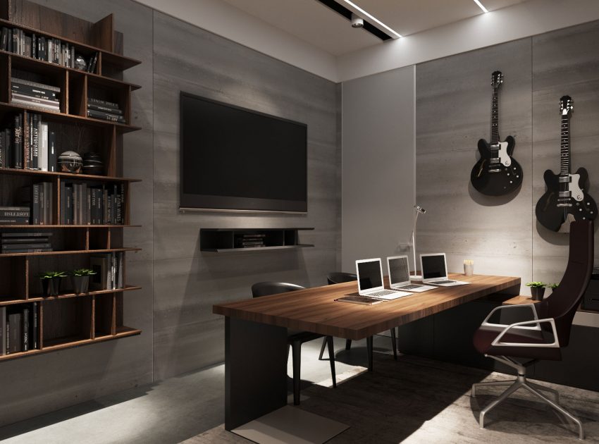 A Sophisticated Apartment with an Elegant Interior Look in Odessa, Ukraine by S&T architects (17)