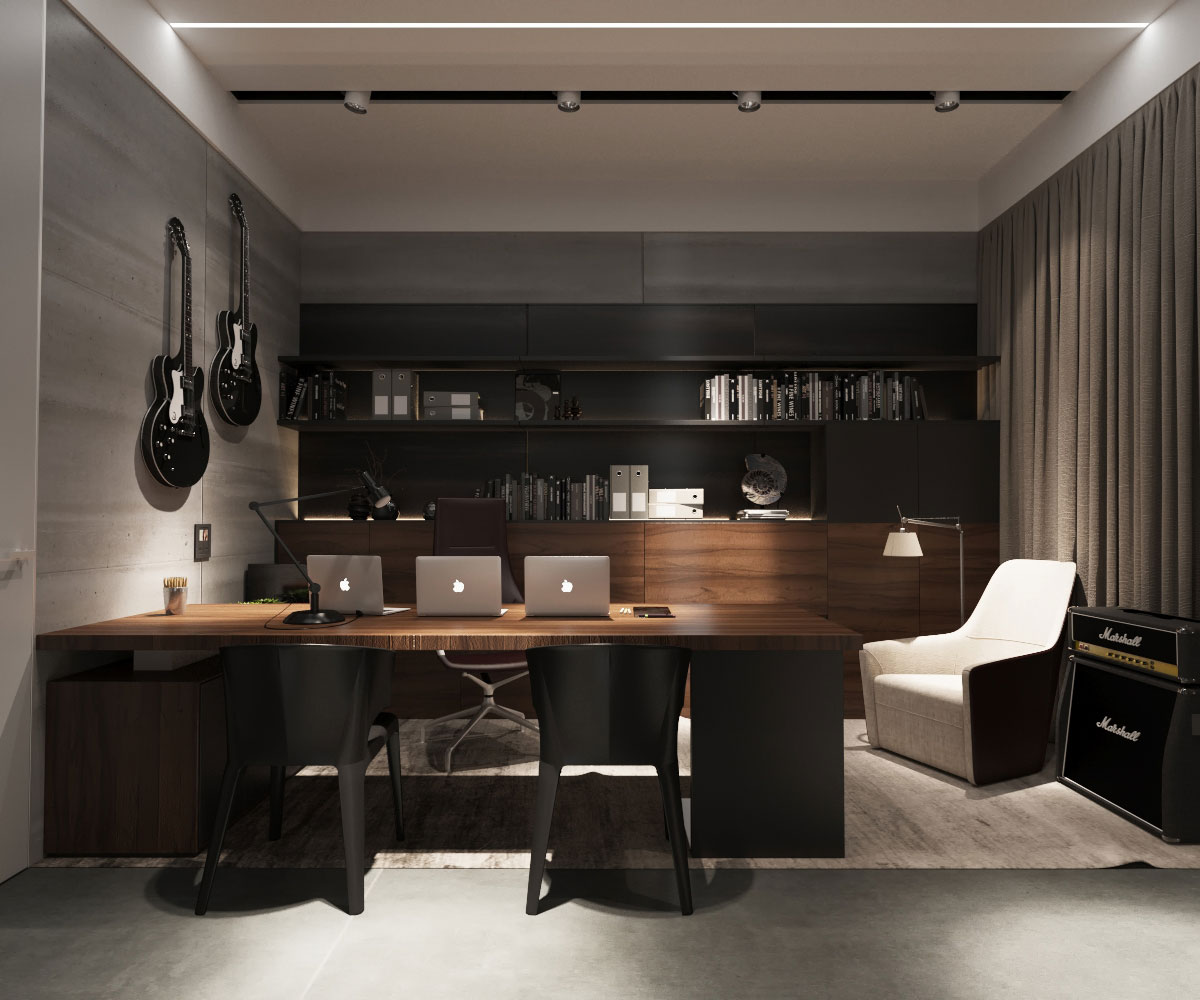 A Sophisticated Apartment with an Elegant Interior Look in Odessa, Ukraine by S&T architects (18)