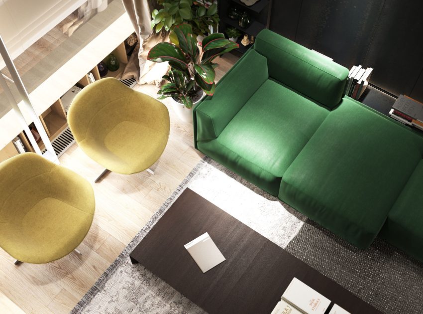 A Sophisticated Apartment with an Elegant Interior Look in Odessa, Ukraine by S&T architects (2)