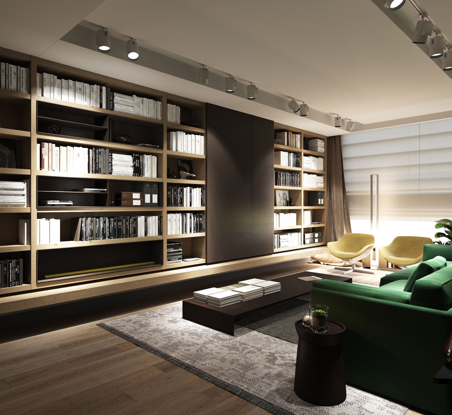 A Sophisticated Apartment with an Elegant Interior Look in Odessa, Ukraine by S&T architects (3)