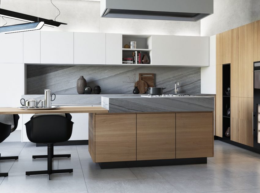 A Sophisticated Apartment with an Elegant Interior Look in Odessa, Ukraine by S&T architects (7)