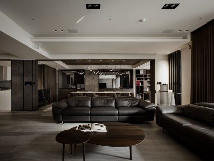 A Sophisticated Apartment with an Elegant and Refined Interior in Taiwan by PMD (1)