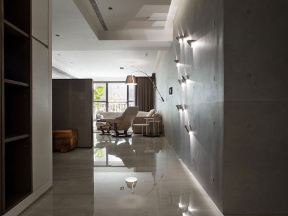 A Sophisticated Apartment with an Elegant and Refined Interior in Taiwan by PMD (10)