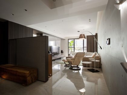 A Sophisticated Apartment with an Elegant and Refined Interior in Taiwan by PMD (11)