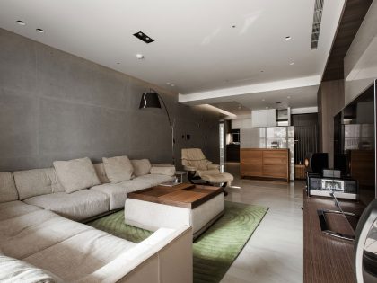A Sophisticated Apartment with an Elegant and Refined Interior in Taiwan by PMD (14)