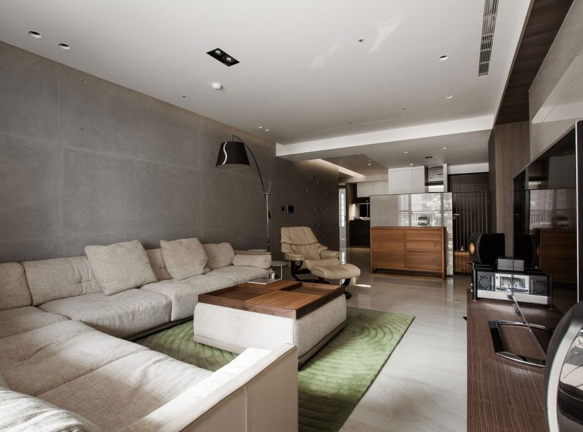 A Sophisticated Apartment with an Elegant and Refined Interior in Taiwan by PMD (14)