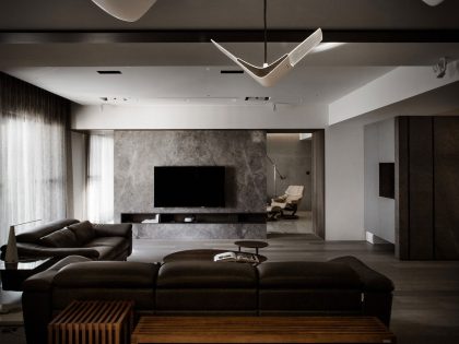 A Sophisticated Apartment with an Elegant and Refined Interior in Taiwan by PMD (27)