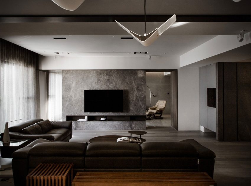 A Sophisticated Apartment with an Elegant and Refined Interior in Taiwan by PMD (27)