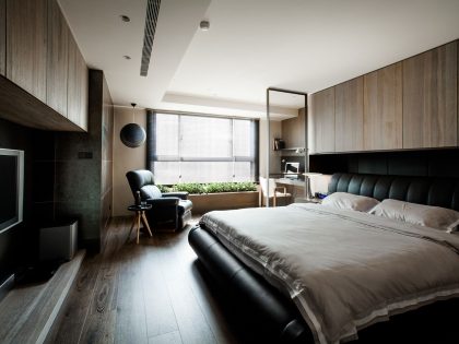 A Sophisticated Apartment with an Elegant and Refined Interior in Taiwan by PMD (28)