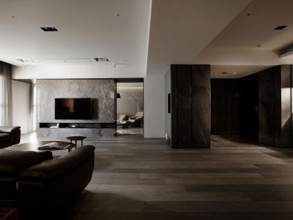 A Sophisticated Apartment with an Elegant and Refined Interior in Taiwan by PMD (5)
