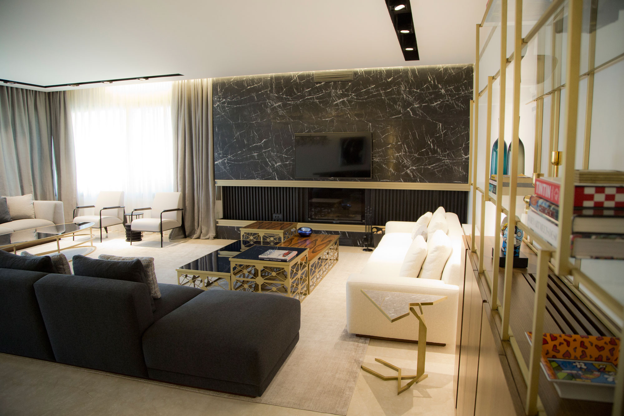 A Sophisticated Modern Apartment with Spacious and Warm Interior in Sin El Fil by ROHD (1)