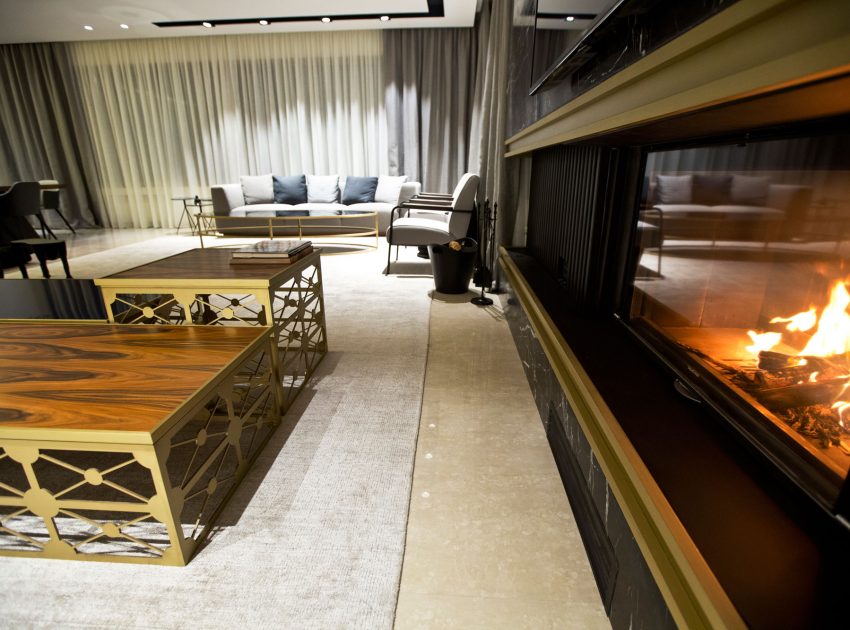 A Sophisticated Modern Apartment with Spacious and Warm Interior in Sin El Fil by ROHD (2)