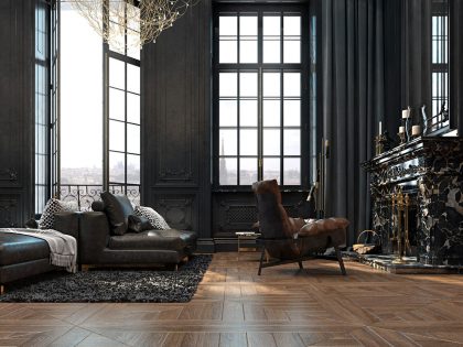 A Sophisticated Modern Apartment with Stylish and Unique Character in Paris by Iryna Dzhemesiuk & Vitaly Yurov (10)