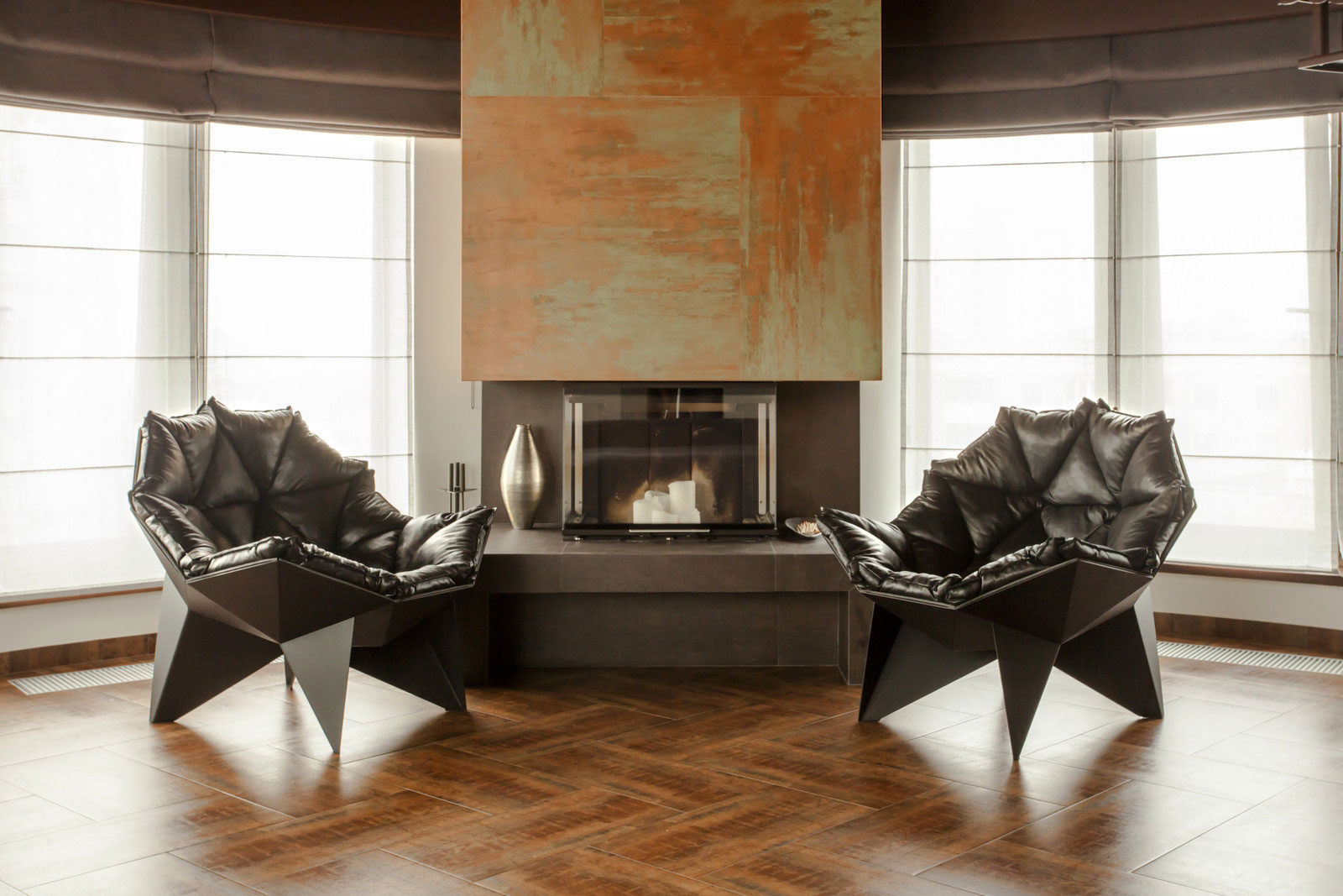 A Sophisticated Modern Home with Extraordinary Interiors in Kiev, Ukraine by U // ME Architects (2)