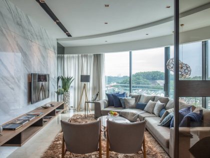 A Sophisticated and Stylish Home for an Avid Traveler and Photographer in Kuala Lumpur by Nu Infinity (3)