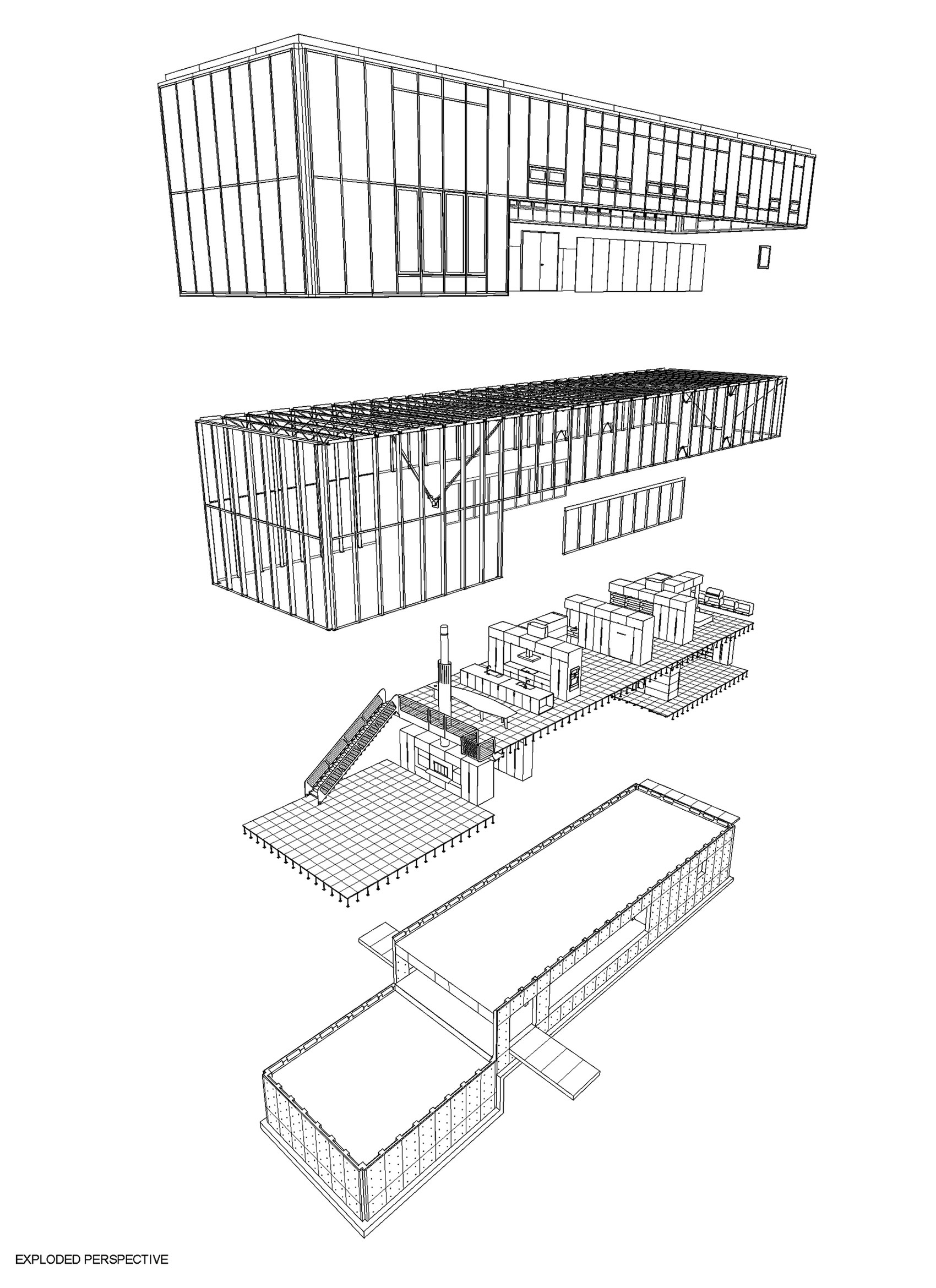 A Spacious Contemporary Glass House in the Catskill Mountains of New York City by Jay Bargmann (54)