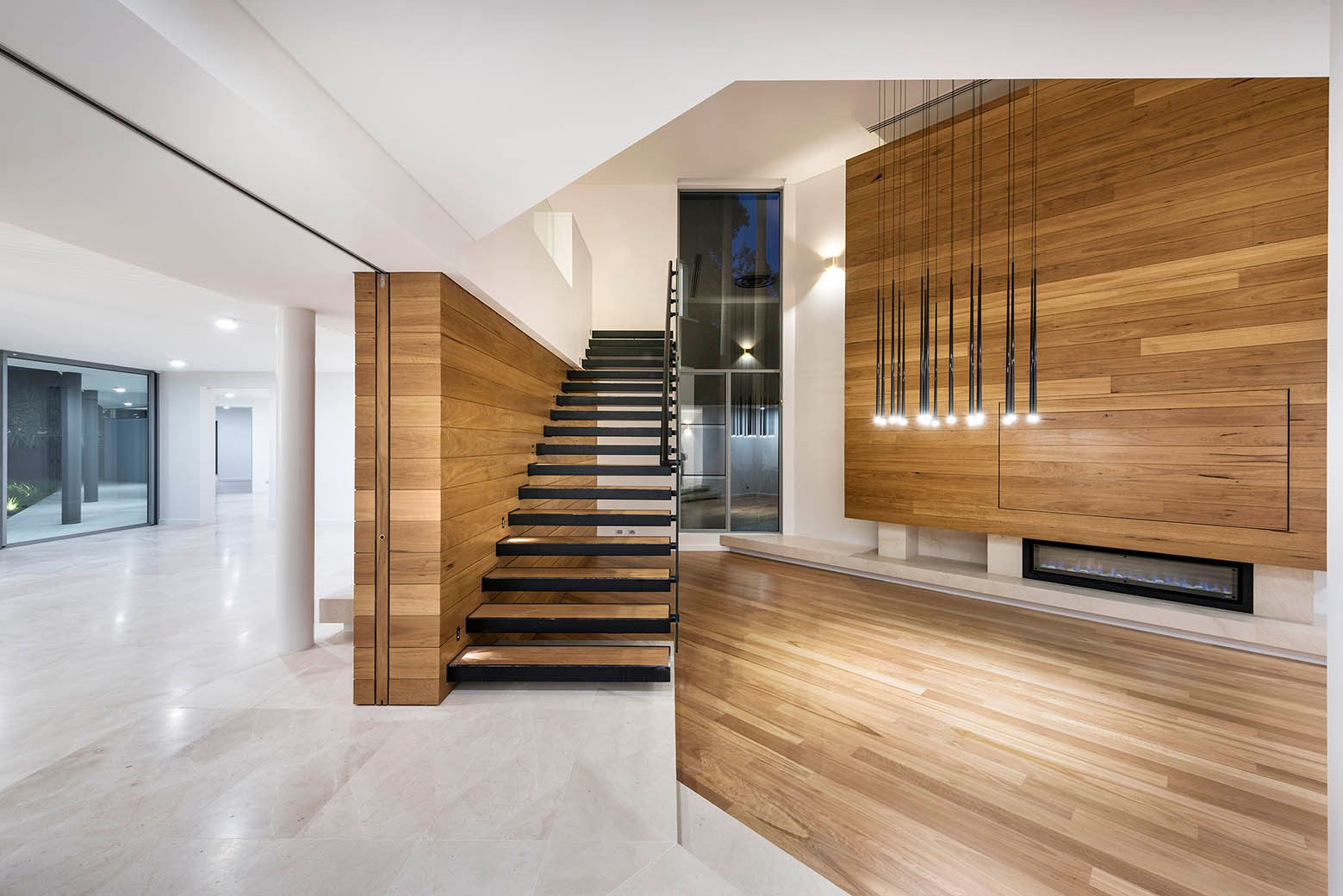 A Spacious Contemporary Home with Beautiful Wood Elements in Dalkeith by Hillam Architects (9)
