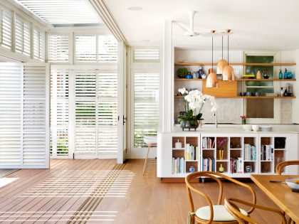 A Spacious Contemporary House with Retractable Veranda in New South Wales by Luigi Rosselli Architects (13)