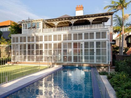 A Spacious Contemporary House with Retractable Veranda in New South Wales by Luigi Rosselli Architects (4)