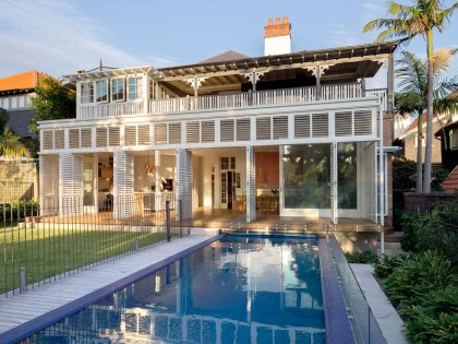 A Spacious Contemporary House with Retractable Veranda in New South Wales by Luigi Rosselli Architects (5)