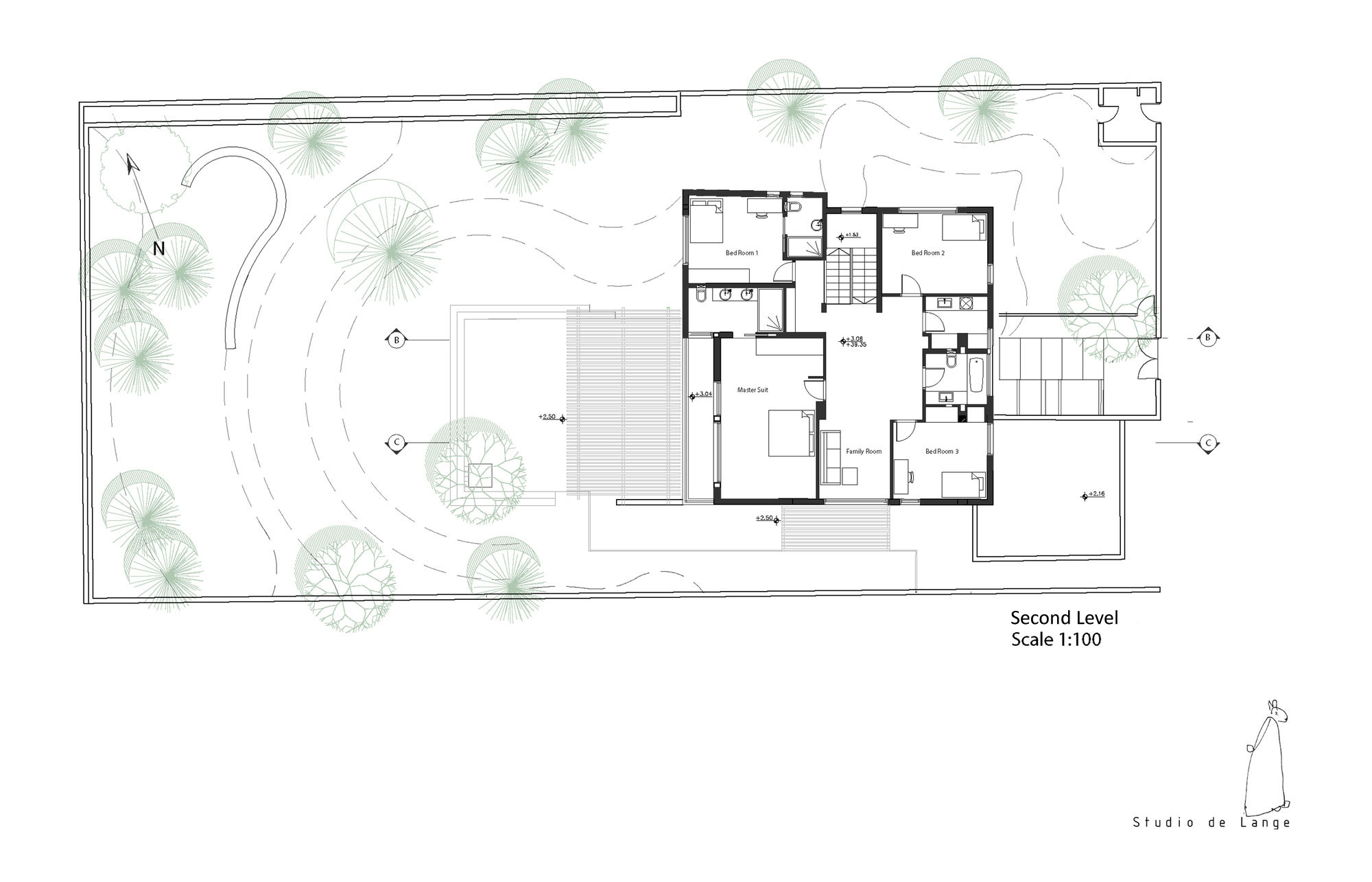 A Spacious Home for a Young Family of Five in Kfar Shmaryahu, Israel by Studio de Lange (15)