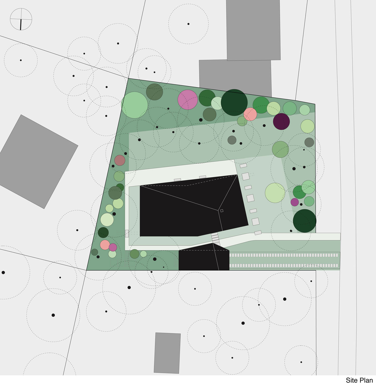 A Spacious Modern House with Floor-to-Ceiling Windows in the Woods of Potsdam, Germany by Claim (21)