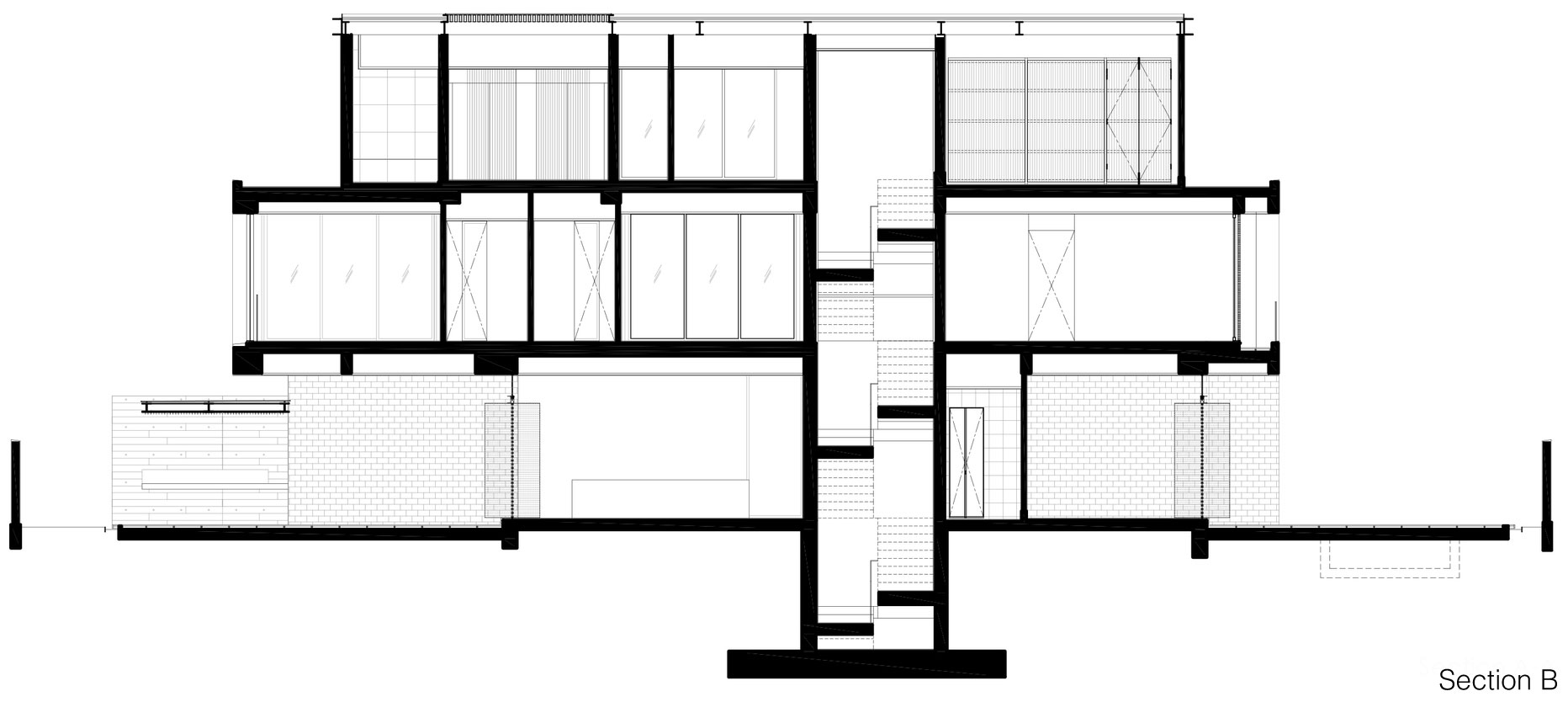A Spacious Modern House with Wood and Orange Brick Walls in Singapore by Park + Associates Pte Ltd (21)